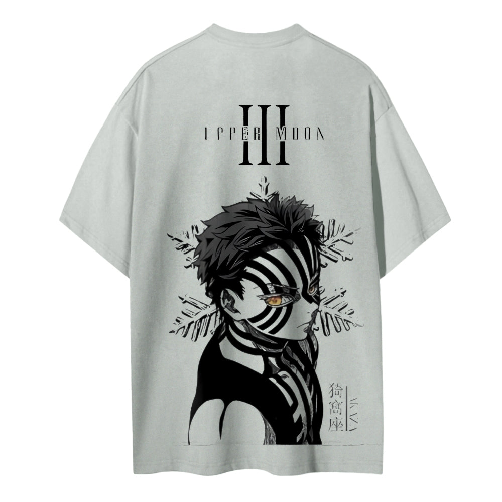 Demon Slayer Cotton Unisex Crew Neck Anime T-Shirt