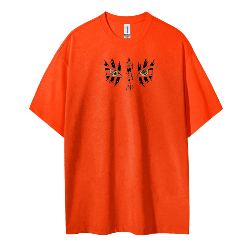 Demon Slayer Cotton Unisex Crew Neck Anime T-Shirt