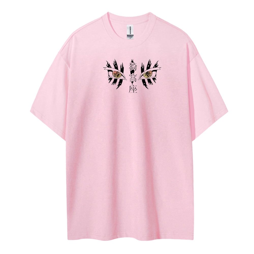 Demon Slayer Cotton Unisex Crew Neck Anime T-Shirt