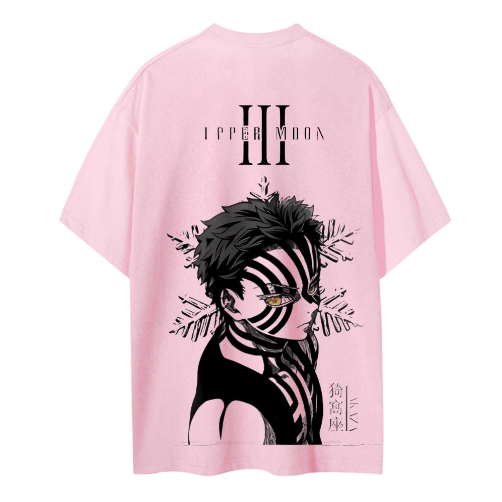 Demon Slayer Cotton Unisex Crew Neck Anime T-Shirt