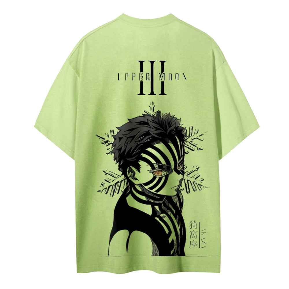 Demon Slayer Cotton Unisex Crew Neck Anime T-Shirt