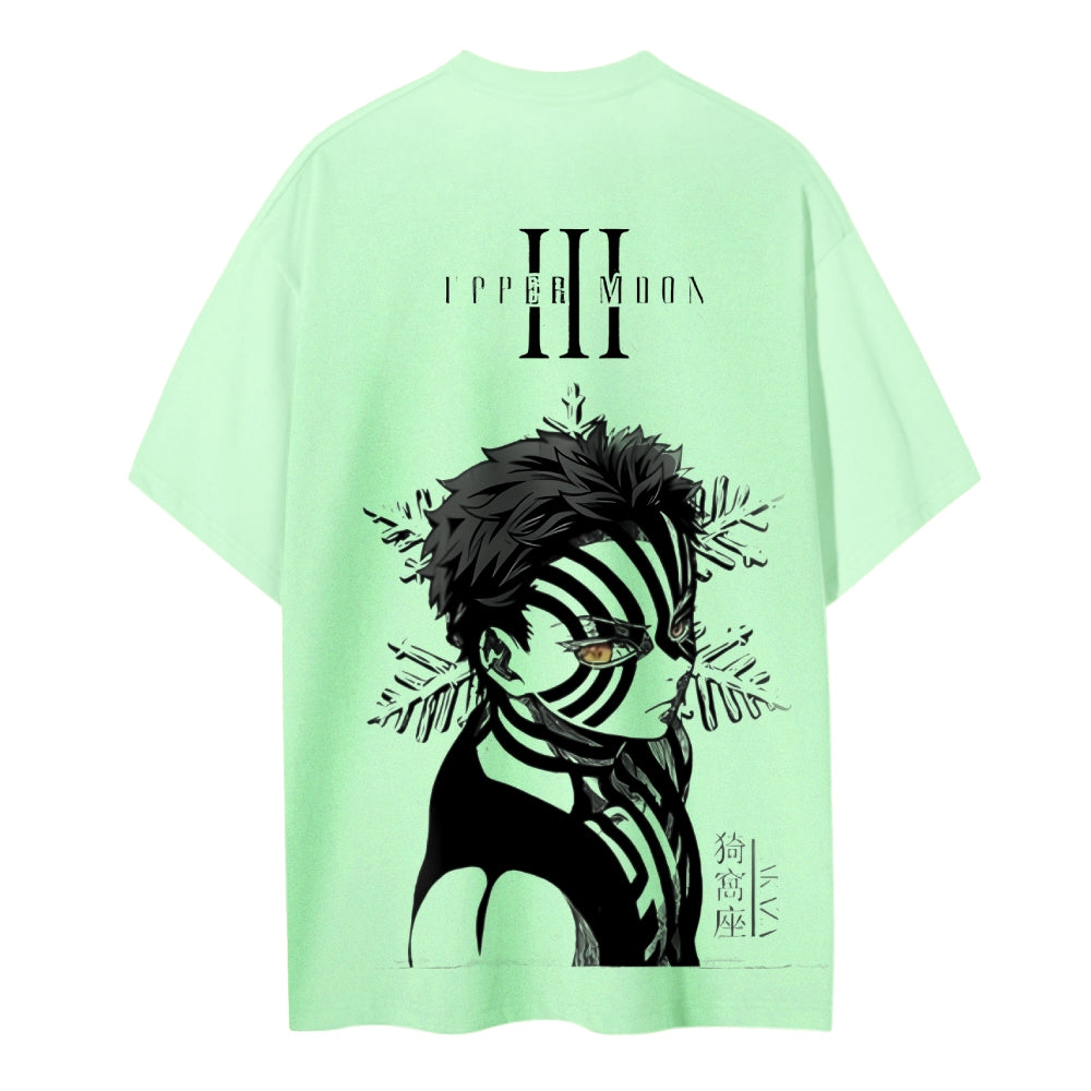 Demon Slayer Cotton Unisex Crew Neck Anime T-Shirt
