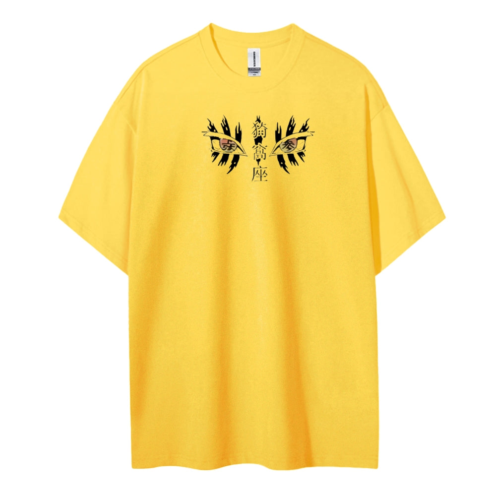 Demon Slayer Cotton Unisex Crew Neck Anime T-Shirt