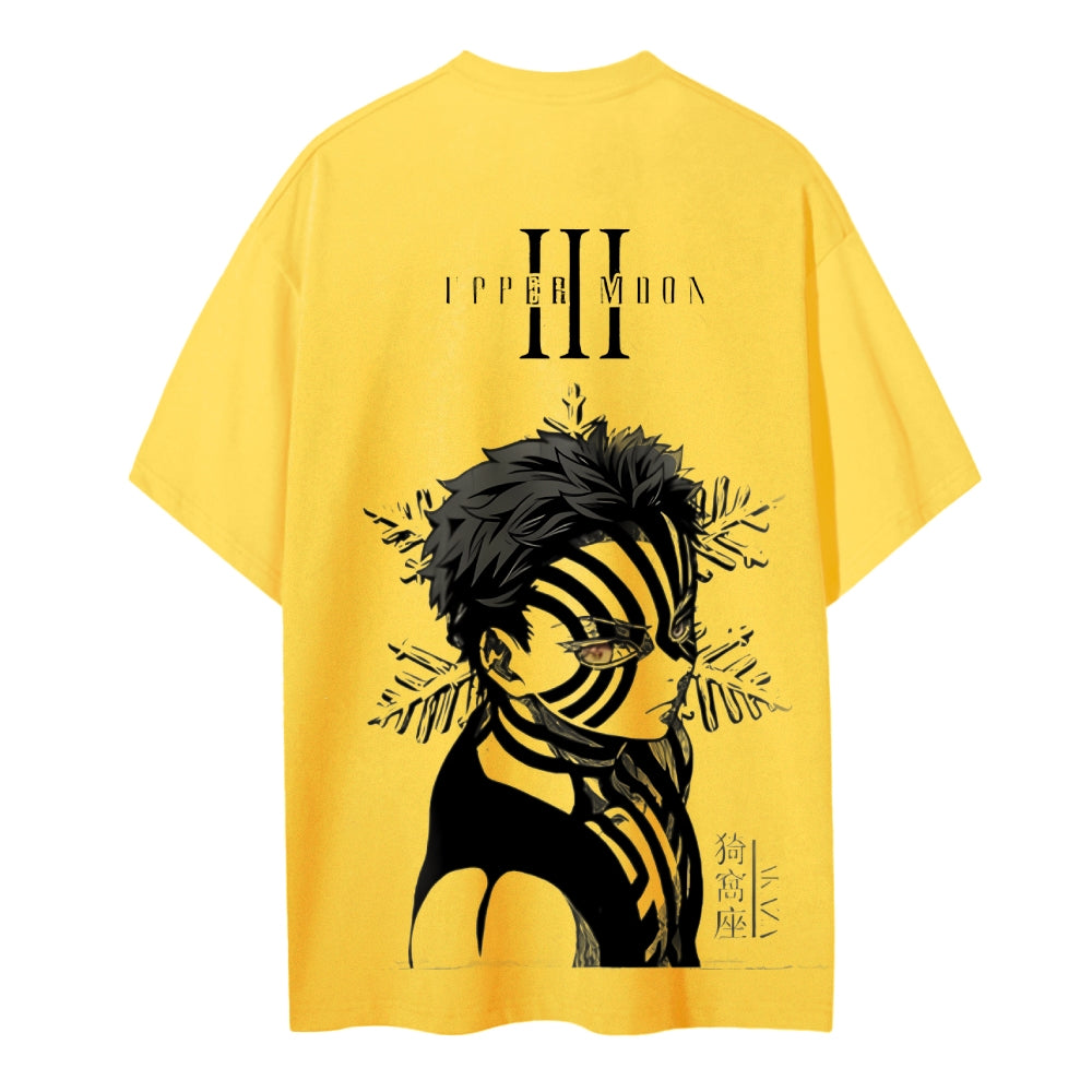 Demon Slayer Cotton Unisex Crew Neck Anime T-Shirt