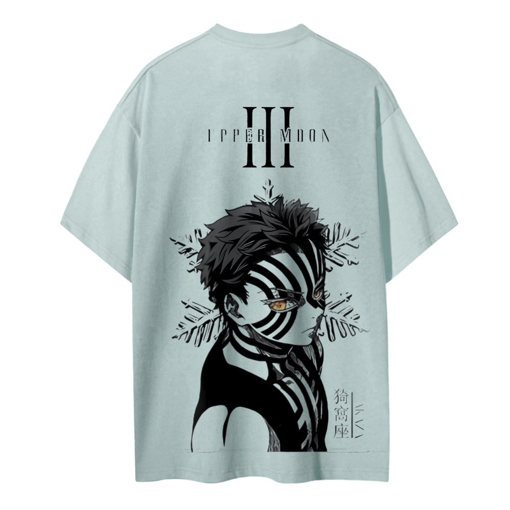 Demon Slayer Cotton Unisex Crew Neck Anime T-Shirt