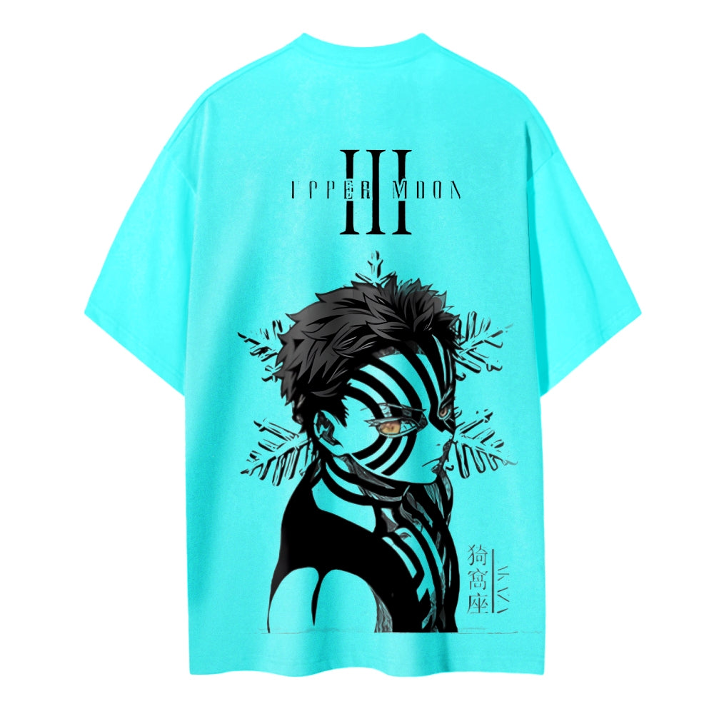 Demon Slayer Cotton Unisex Crew Neck Anime T-Shirt