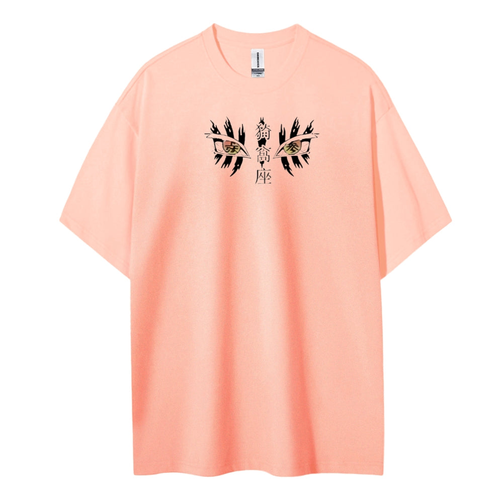 Demon Slayer Cotton Unisex Crew Neck Anime T-Shirt
