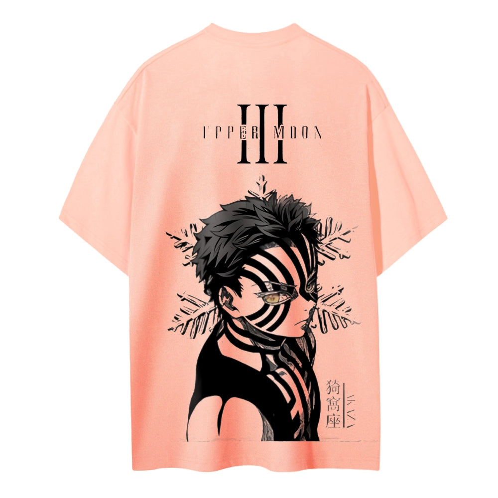 Demon Slayer Cotton Unisex Crew Neck Anime T-Shirt