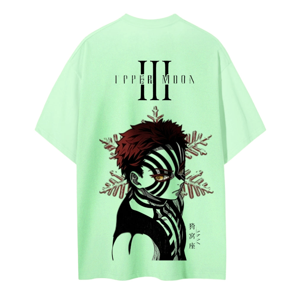 Demon Slayer Cotton Unisex Crew Neck Anime T-Shirt