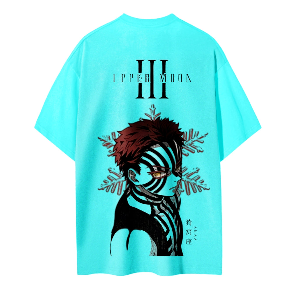 Demon Slayer Cotton Unisex Crew Neck Anime T-Shirt