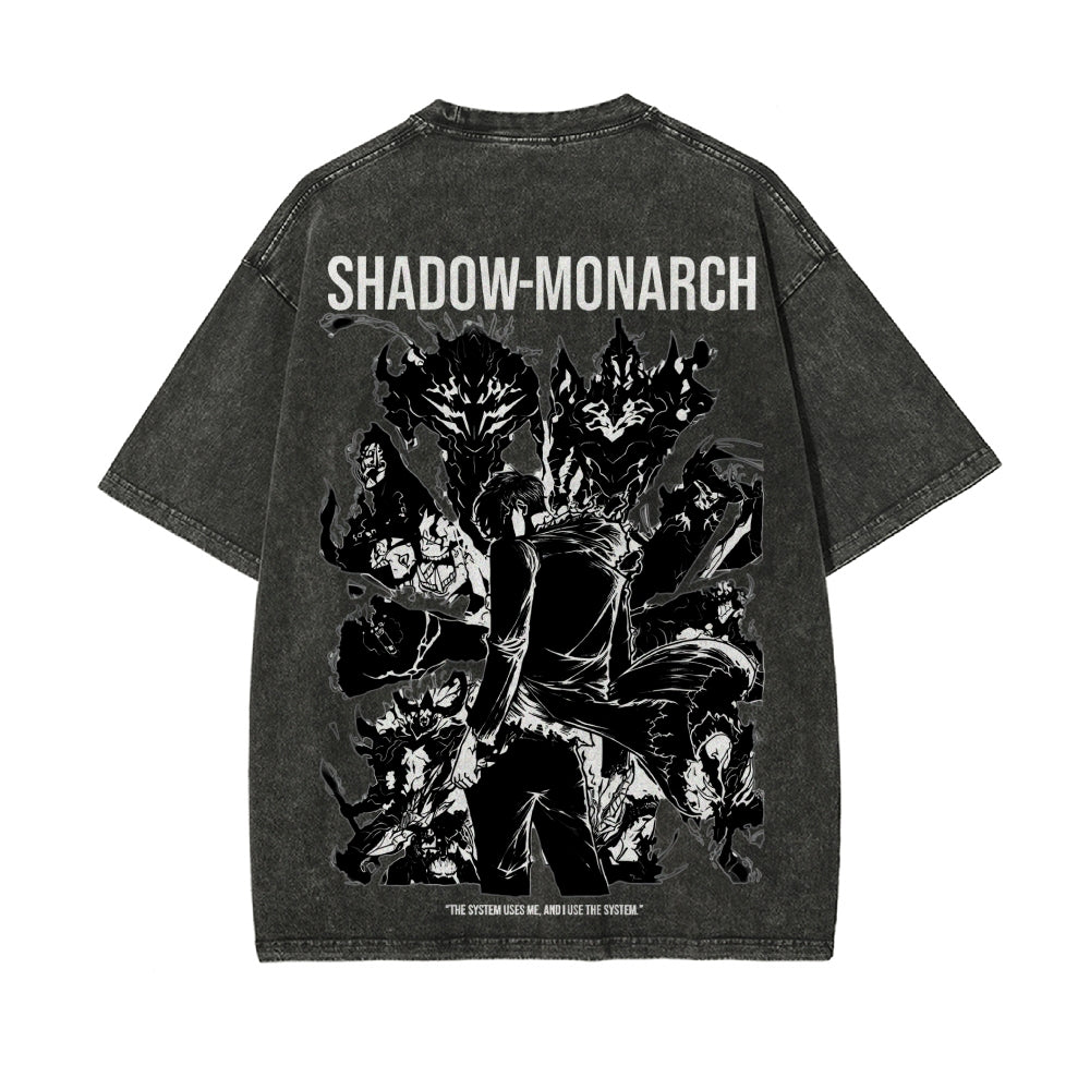 Vintage Oversized T-Shirt Sololeveling