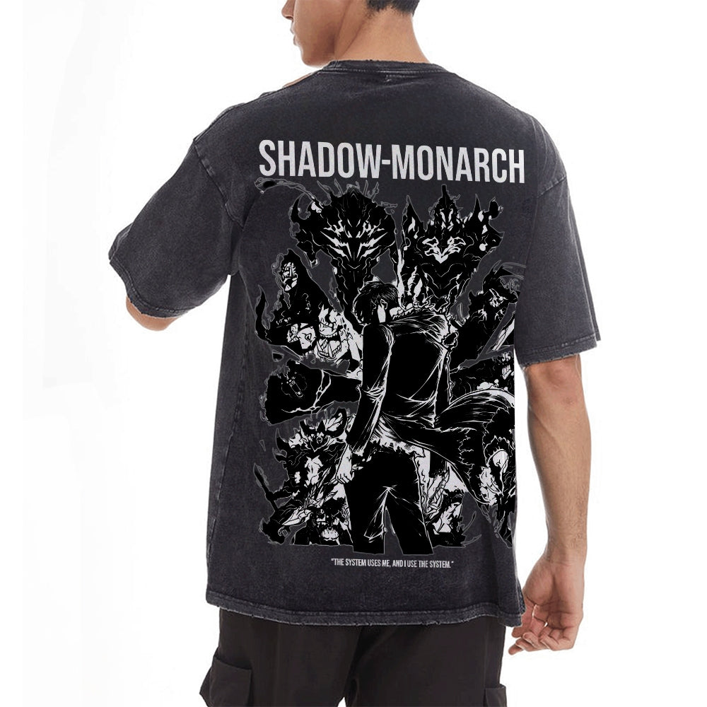 Vintage Oversized T-Shirt Sololeveling