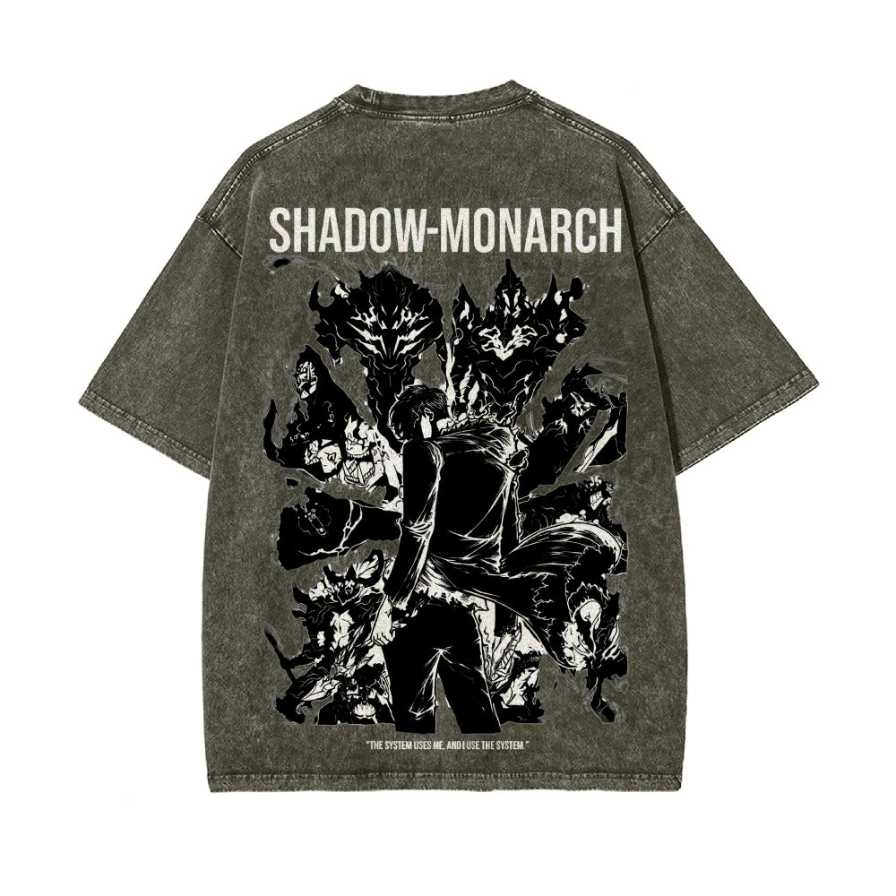 Vintage Oversized T-Shirt Sololeveling