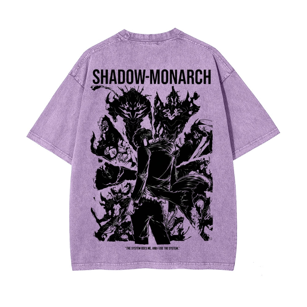 Vintage Oversized T-Shirt Sololeveling