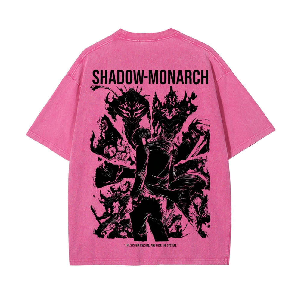 Vintage Oversized T-Shirt Sololeveling