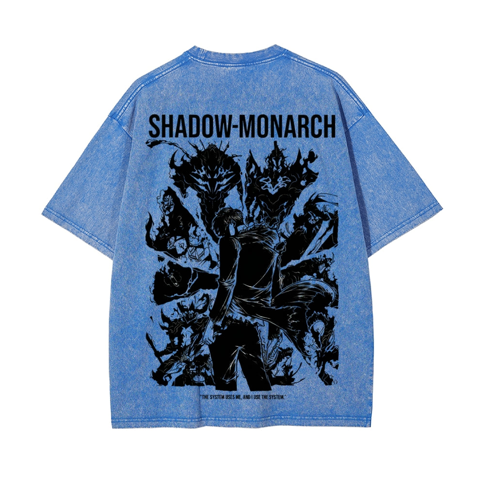 Vintage Oversized T-Shirt Sololeveling