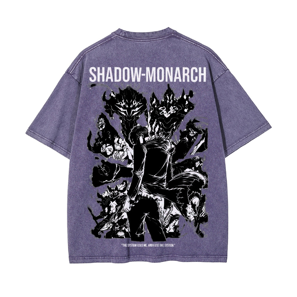 Vintage Oversized T-Shirt Sololeveling