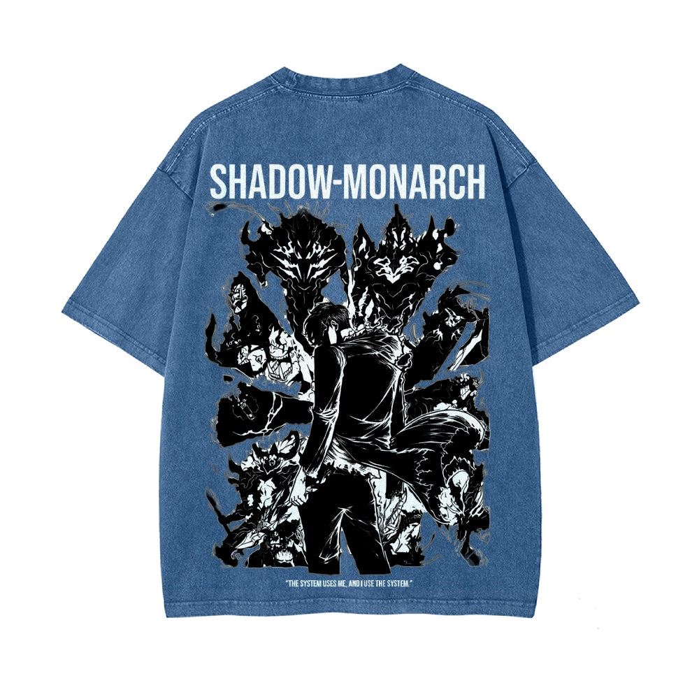 Vintage Oversized T-Shirt Sololeveling
