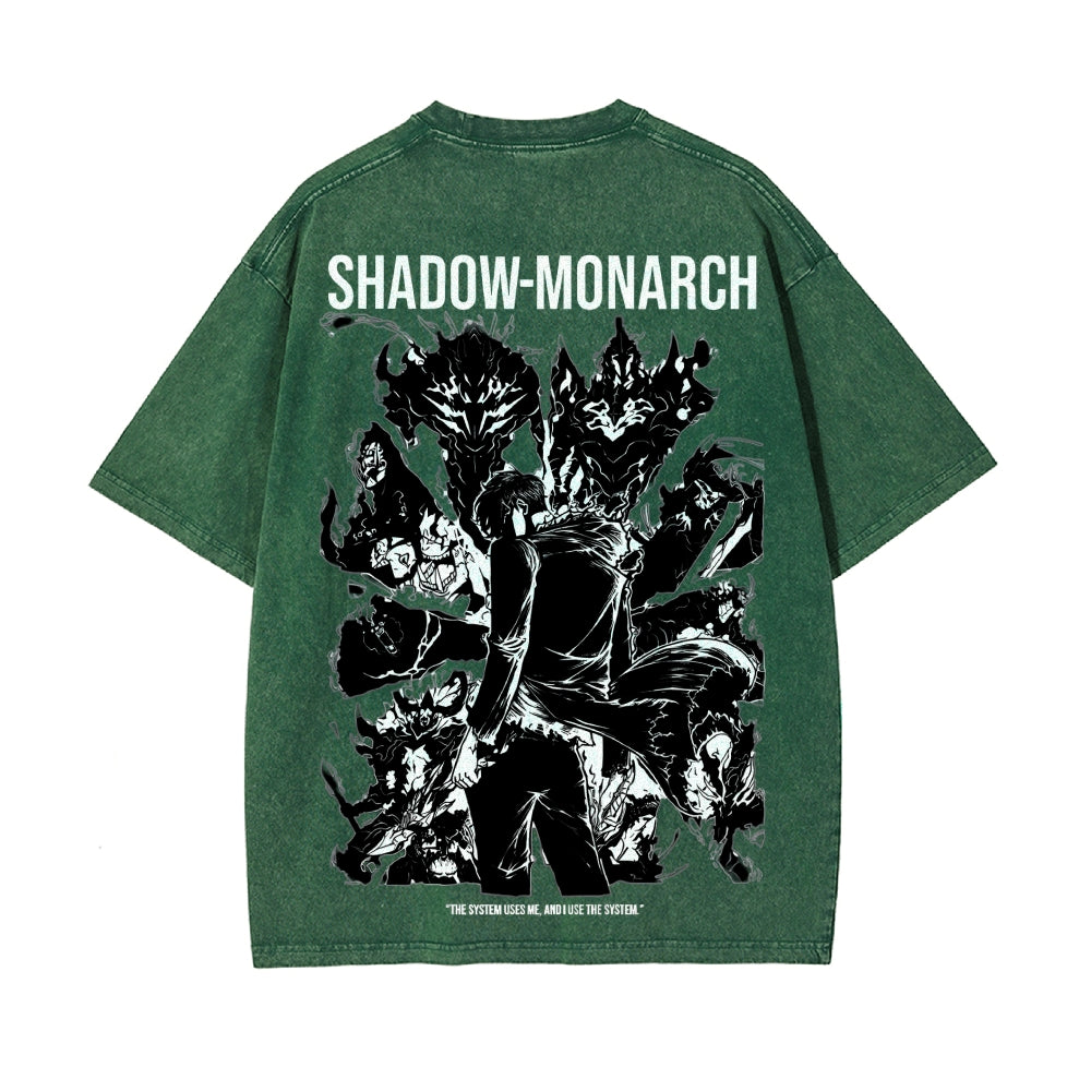 Vintage Oversized T-Shirt Sololeveling