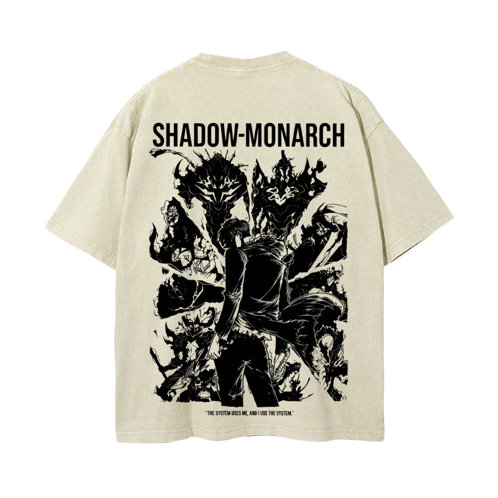 Vintage Oversized T-Shirt Sololeveling