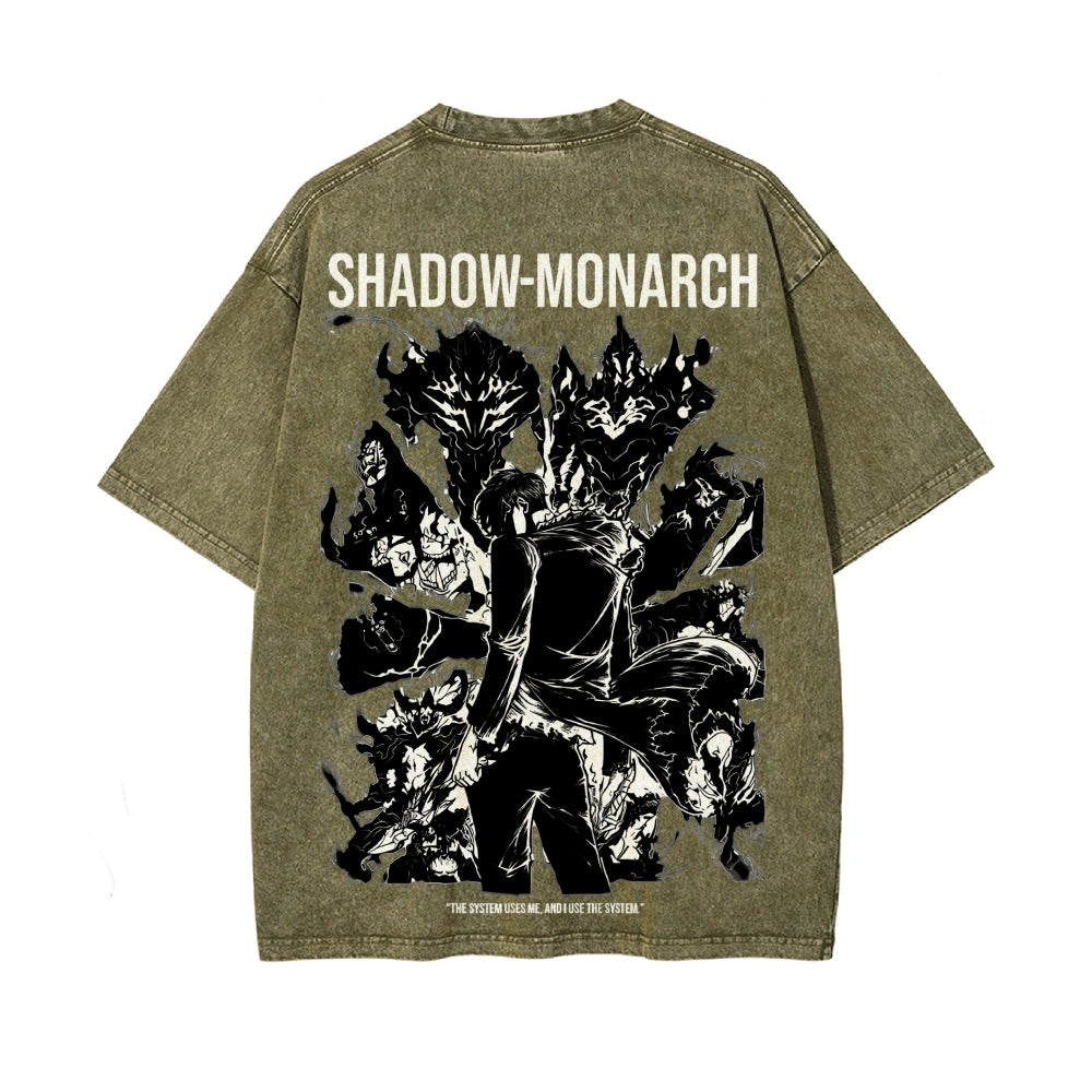 Vintage Oversized T-Shirt Sololeveling