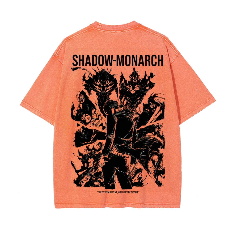 Vintage Oversized T-Shirt Sololeveling