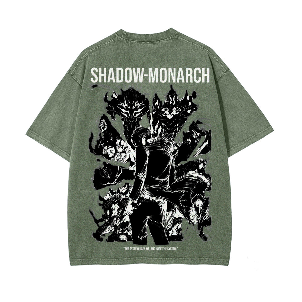 Vintage Oversized T-Shirt Sololeveling