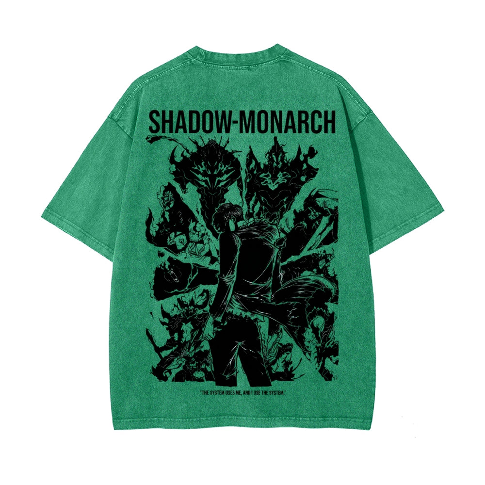 Vintage Oversized T-Shirt Sololeveling