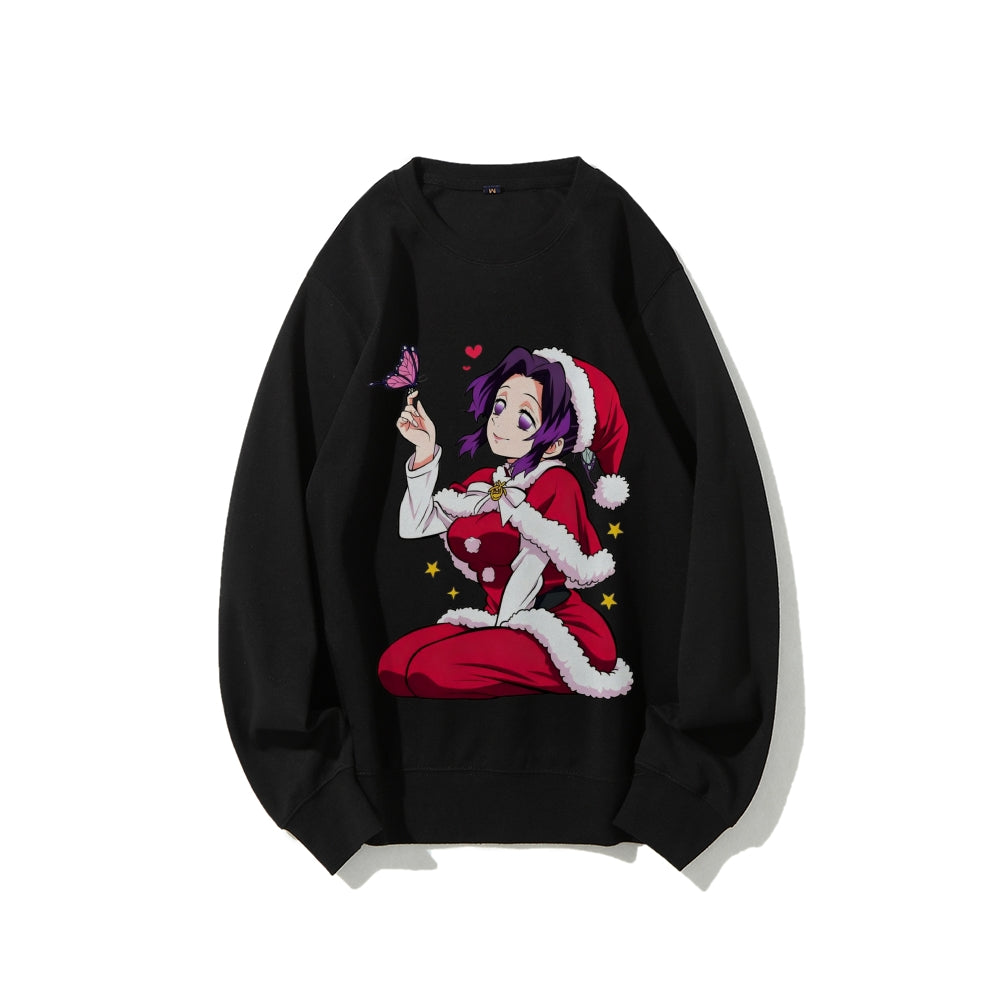 Casual Crewneck Sweatshirt Demon Slayer