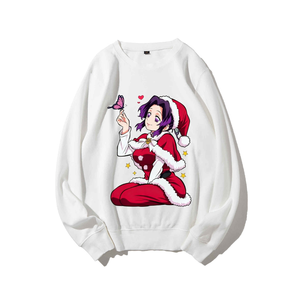 Casual Crewneck Sweatshirt Demon Slayer