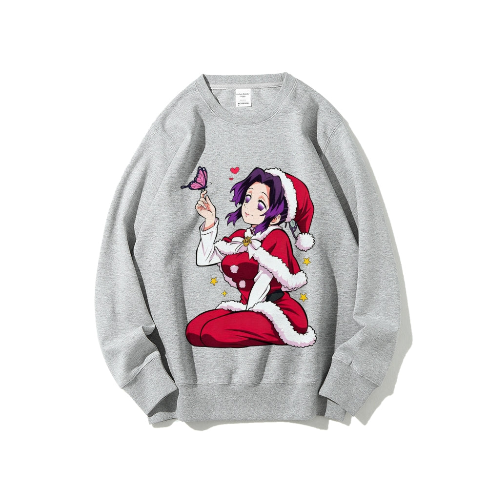 Casual Crewneck Sweatshirt Demon Slayer