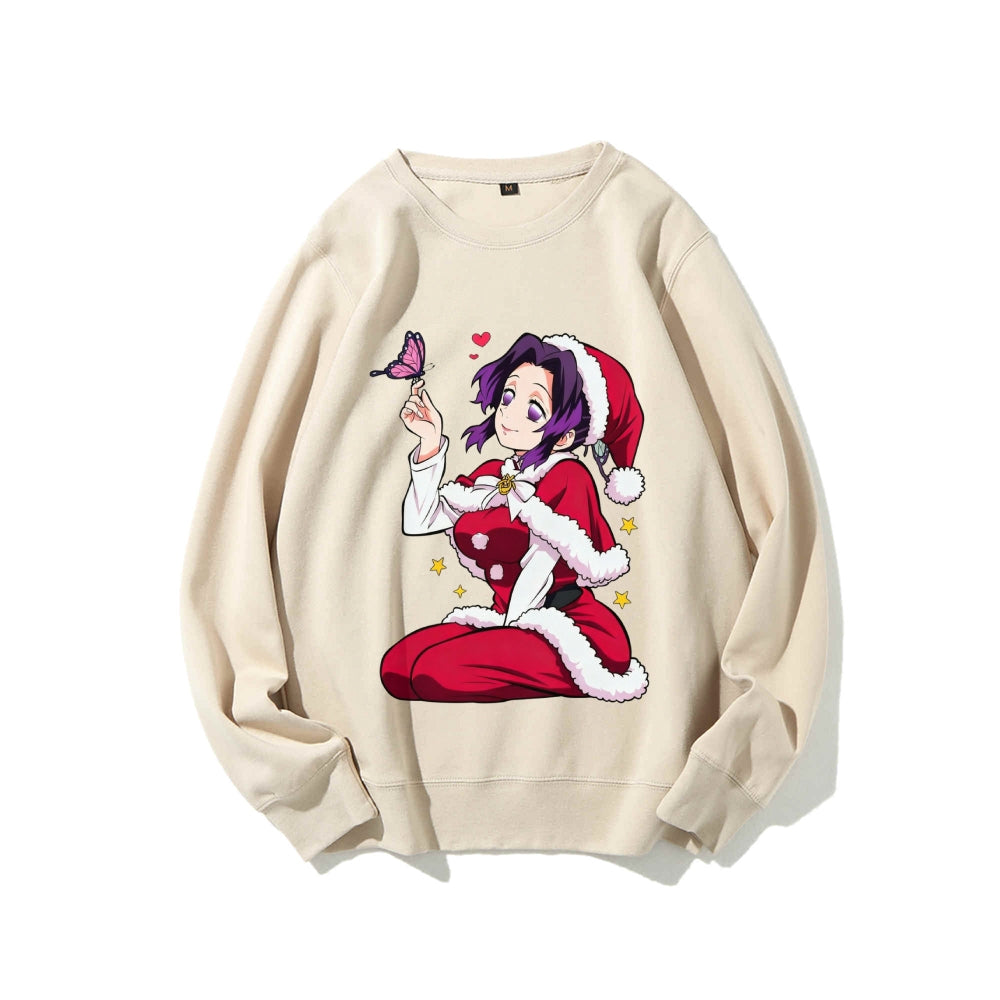 Casual Crewneck Sweatshirt Demon Slayer
