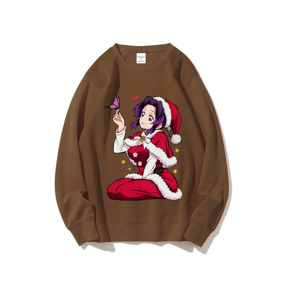Casual Crewneck Sweatshirt Demon Slayer