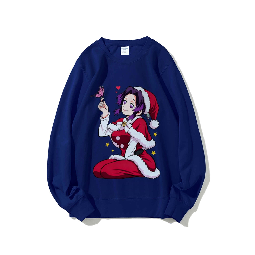 Casual Crewneck Sweatshirt Demon Slayer