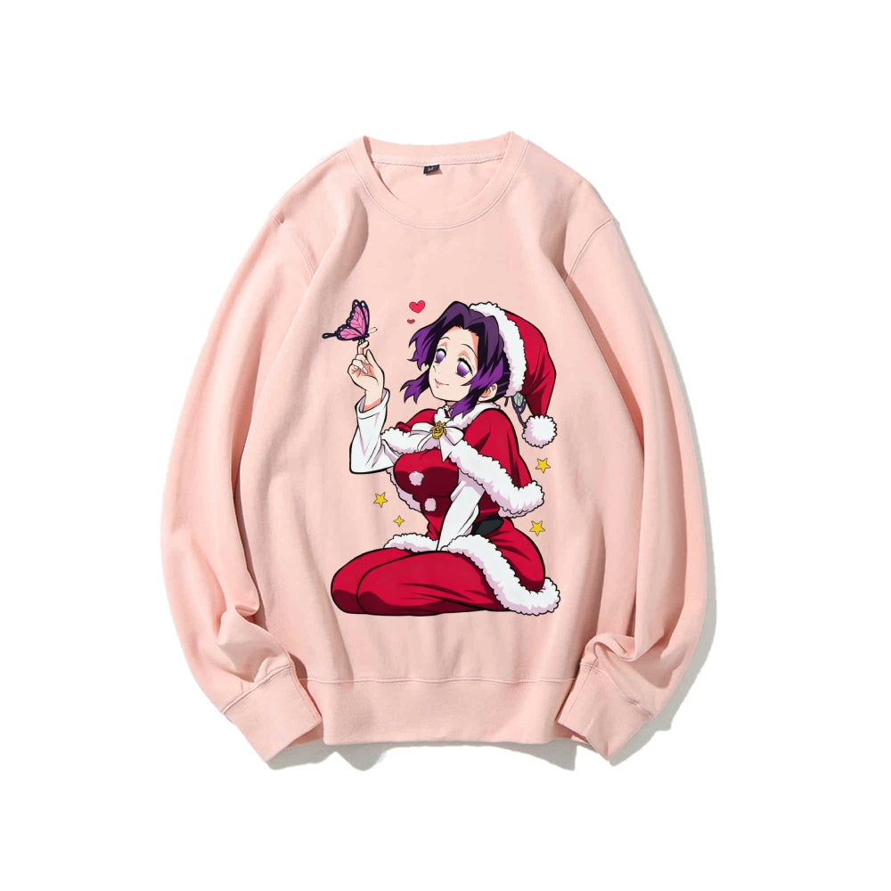 Casual Crewneck Sweatshirt Demon Slayer