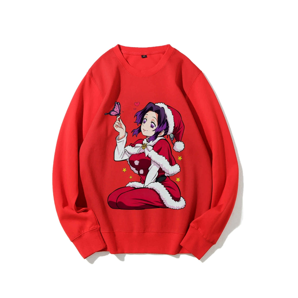 Casual Crewneck Sweatshirt Demon Slayer