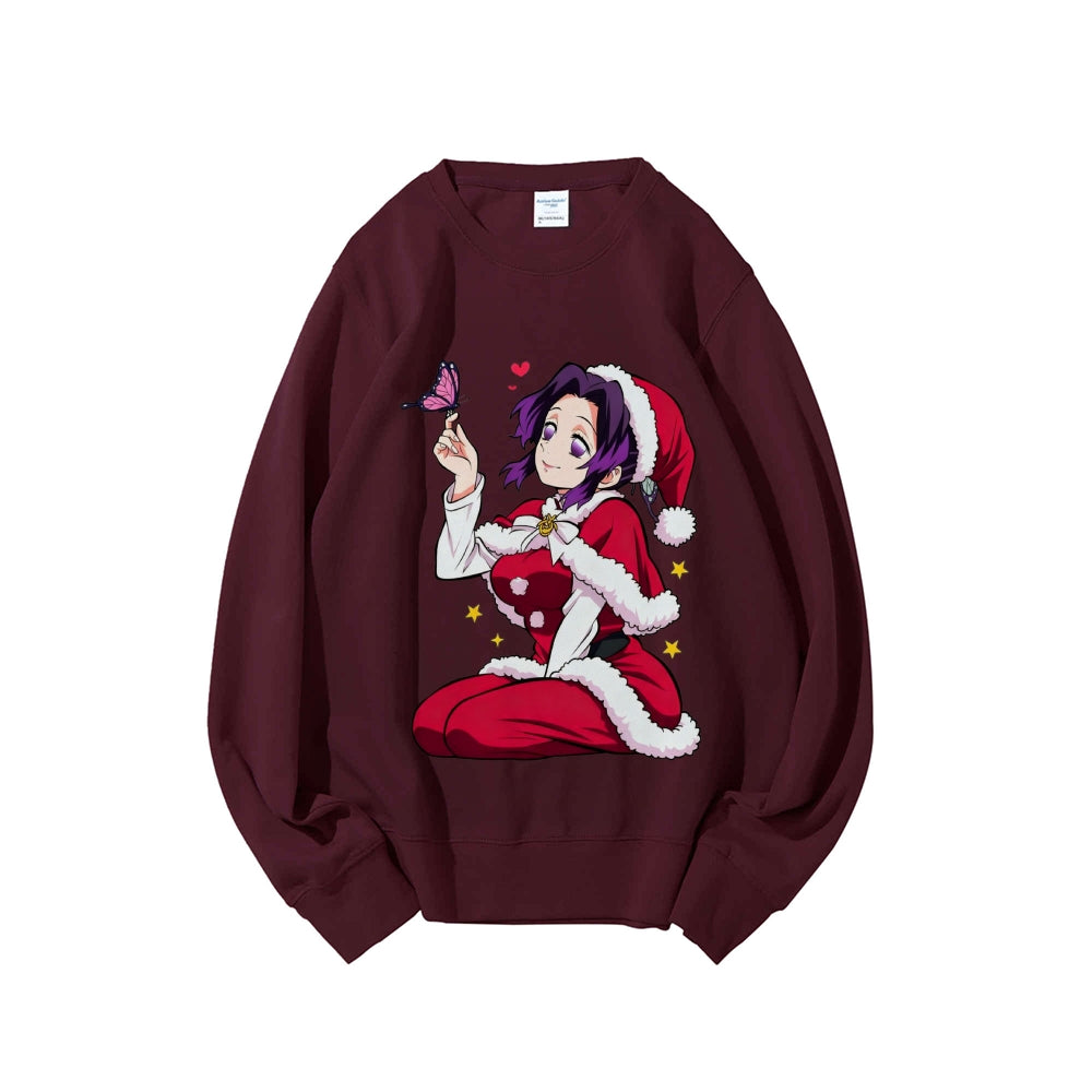 Casual Crewneck Sweatshirt Demon Slayer