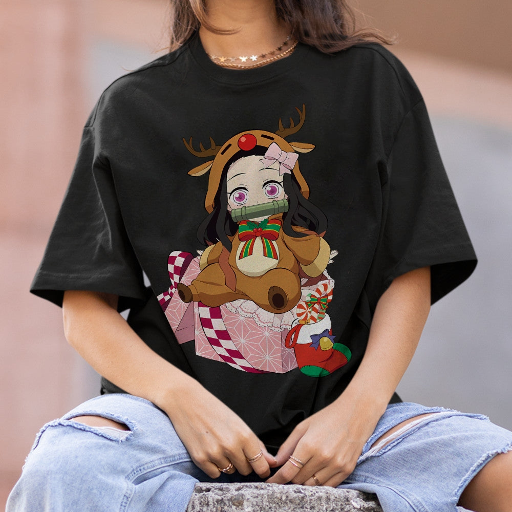 Demon Slayer Cotton Unisex Crew Neck Anime T-Shirt