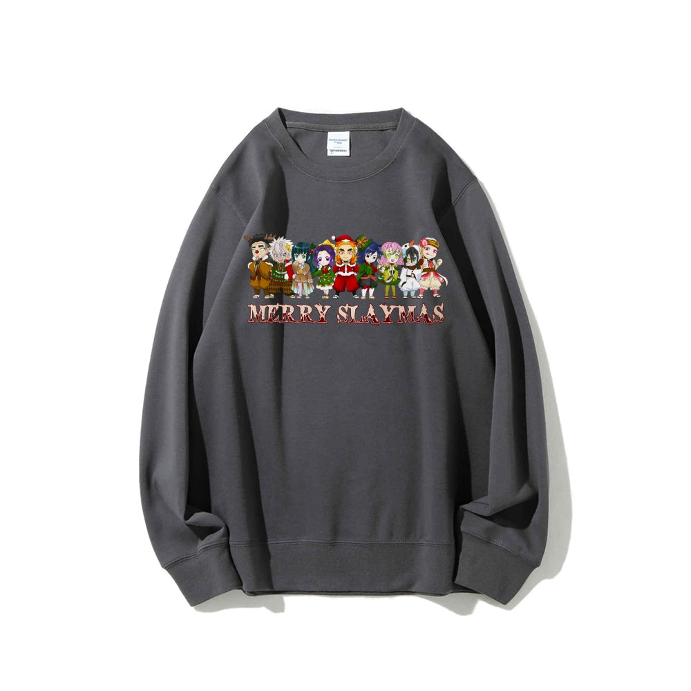 Casual Crewneck Sweatshirt Demon Slayer