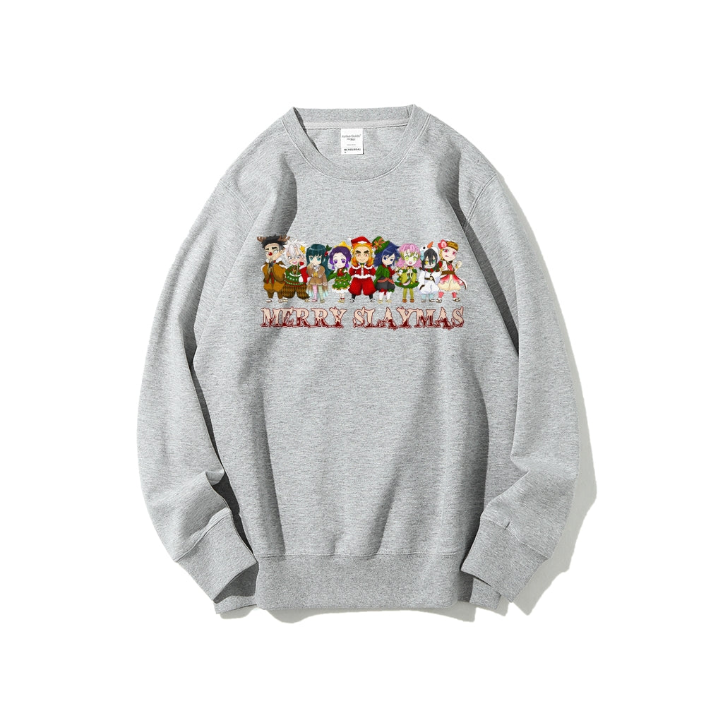 Casual Crewneck Sweatshirt Demon Slayer