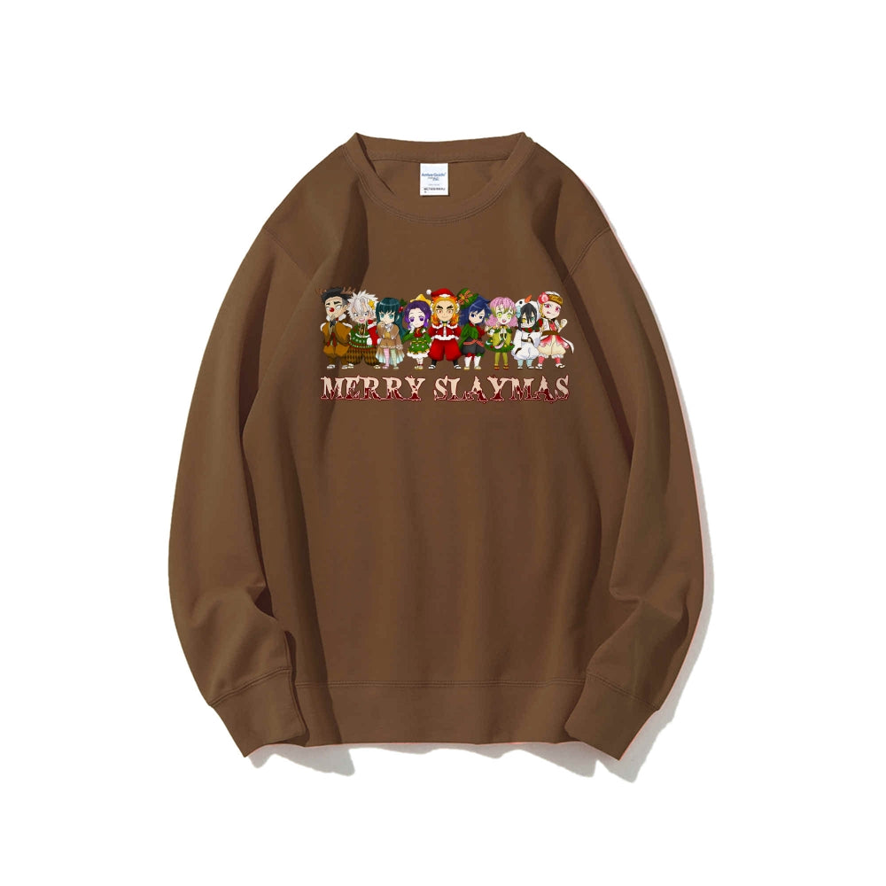 Casual Crewneck Sweatshirt Demon Slayer