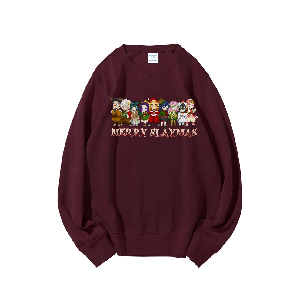 Casual Crewneck Sweatshirt Demon Slayer