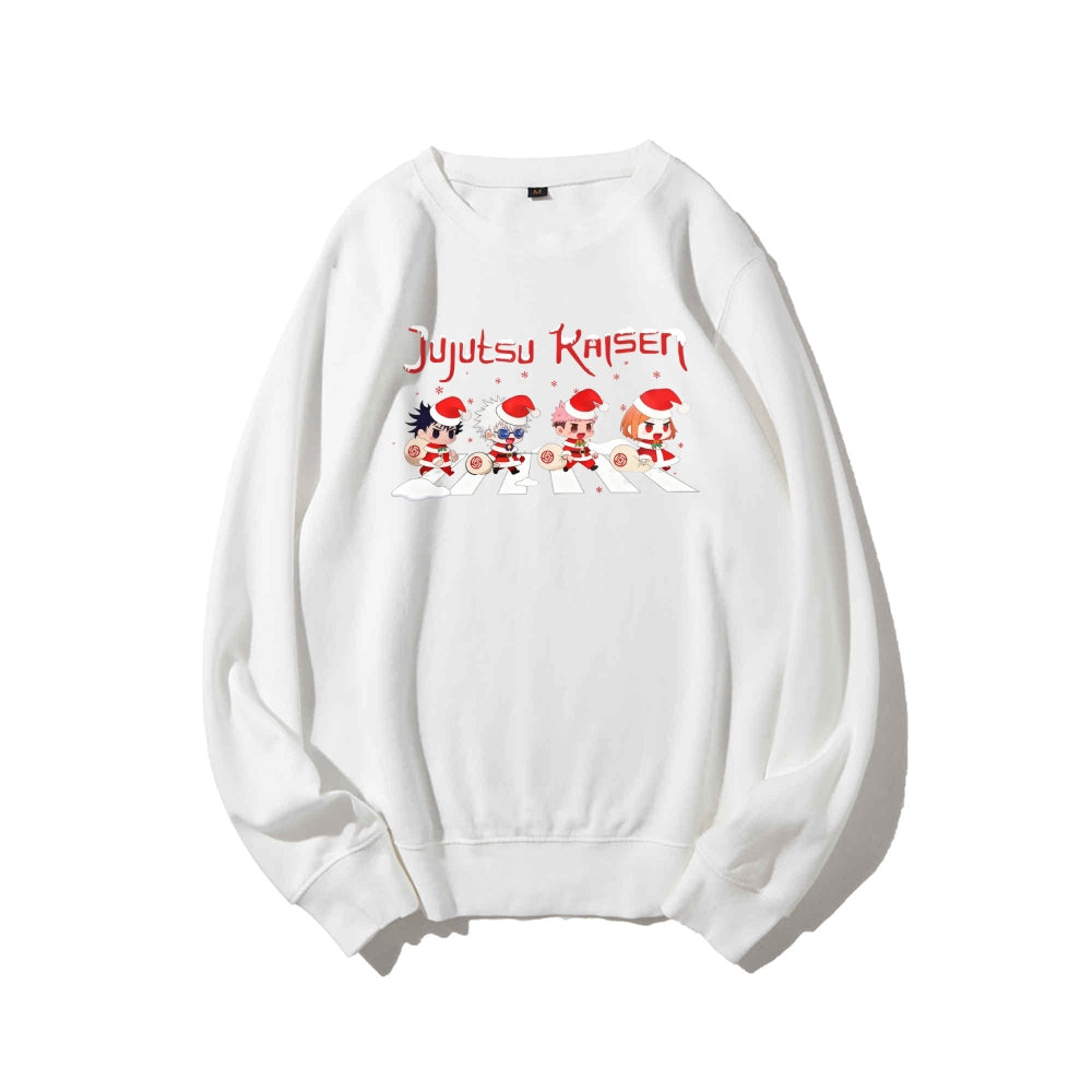 Casual Crewneck Sweatshirt Demon Slayer