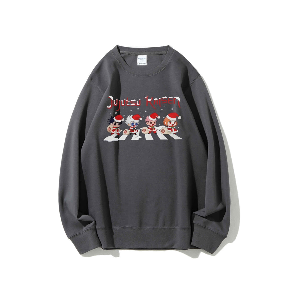 Casual Crewneck Sweatshirt Demon Slayer