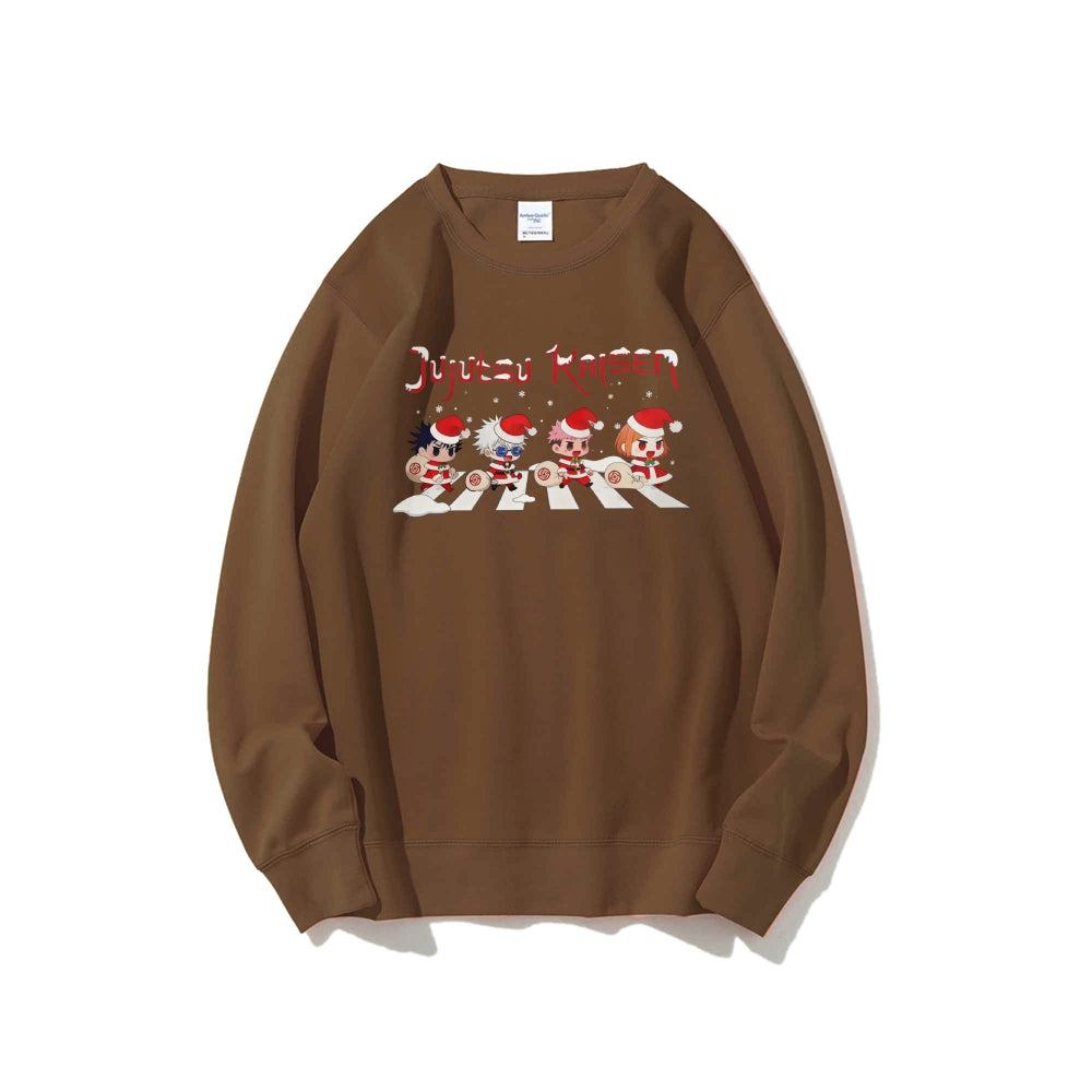 Casual Crewneck Sweatshirt Demon Slayer