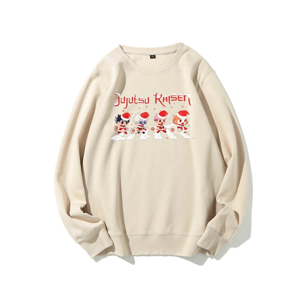 Casual Crewneck Sweatshirt Demon Slayer