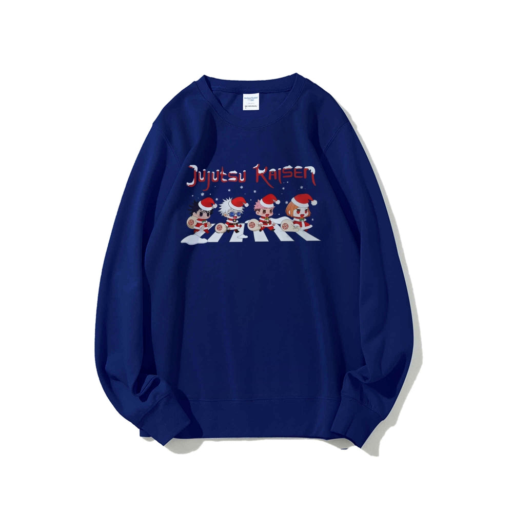 Casual Crewneck Sweatshirt Demon Slayer