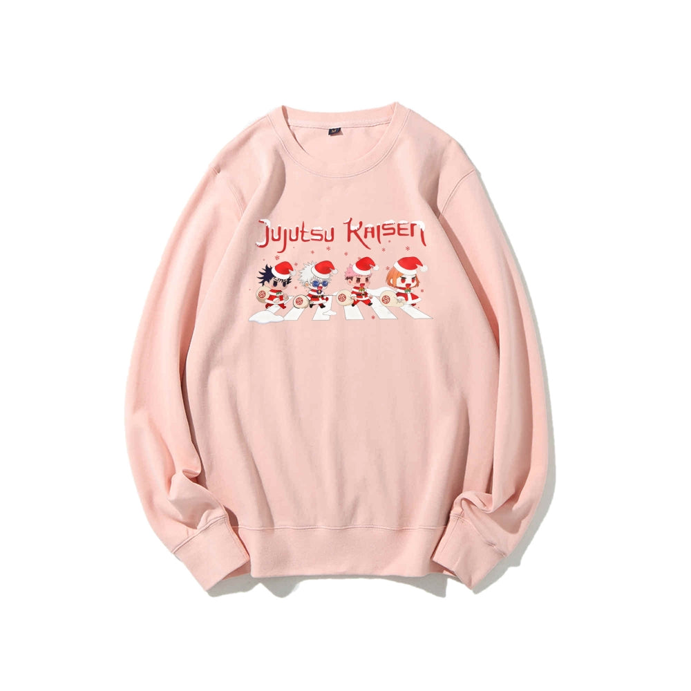 Casual Crewneck Sweatshirt Demon Slayer