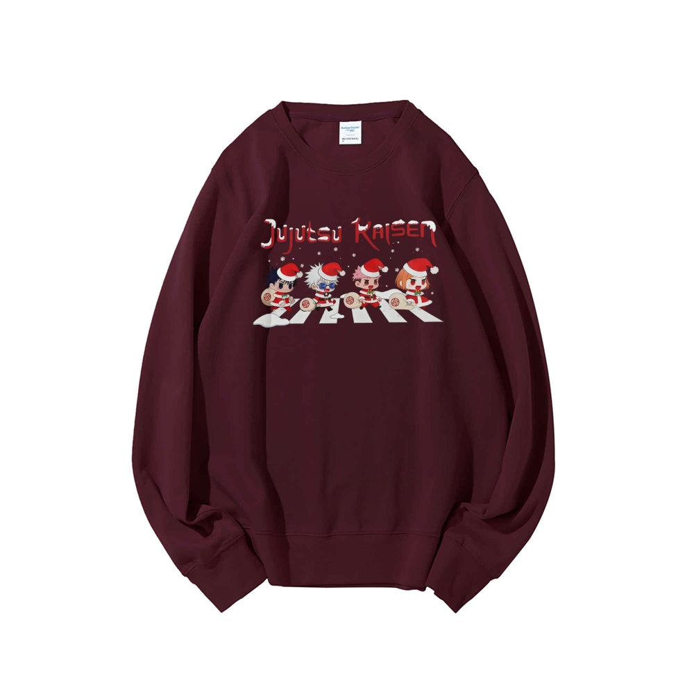 Casual Crewneck Sweatshirt Demon Slayer