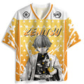 Demon Slayer Zenitsu Anime Football Jersey